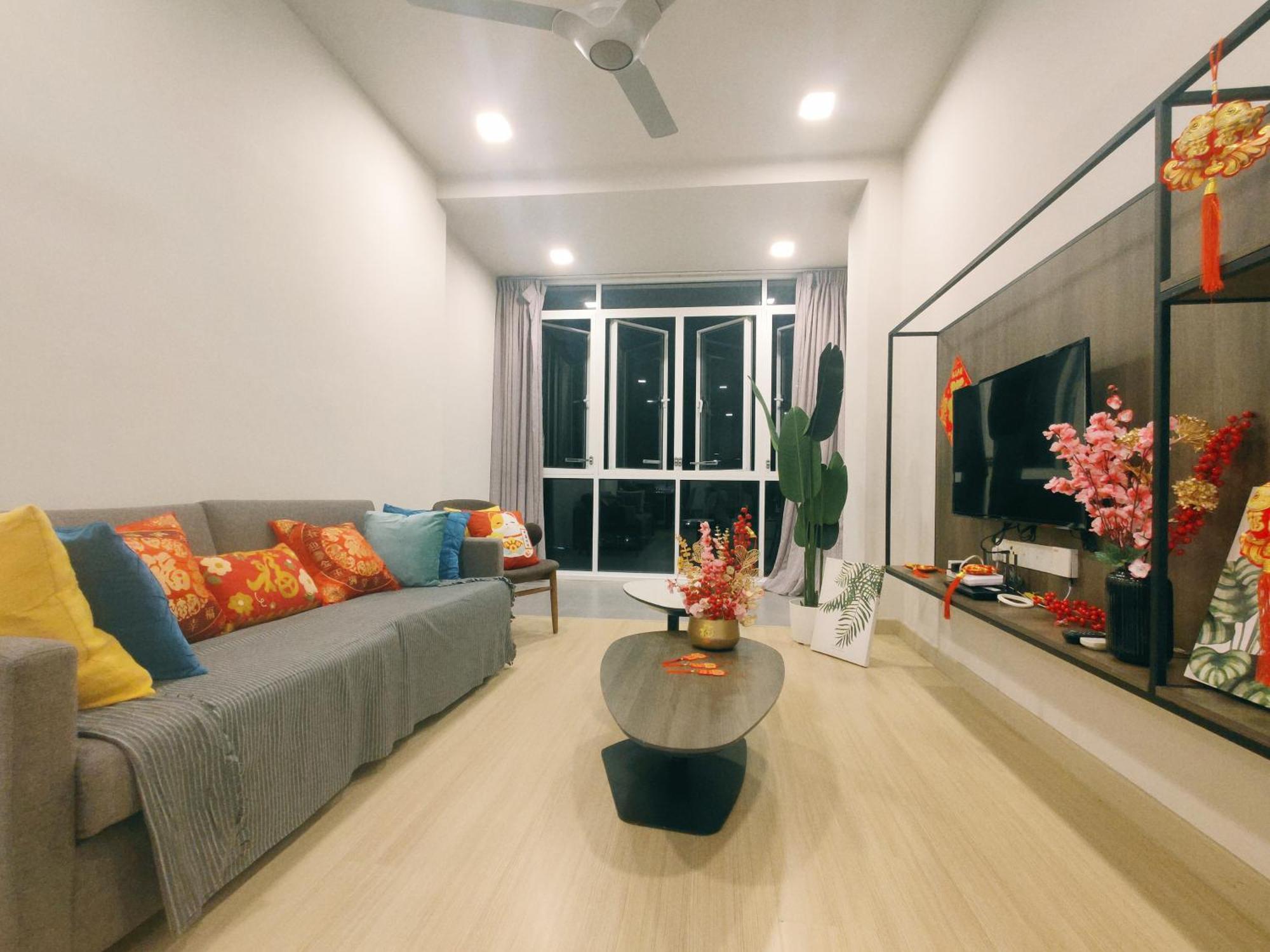 Easystay Windmill 2-bedrooms L23 6pax Free Wifi Parking & High Floor No Deposit No Queue Genting Highlands